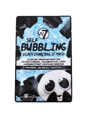 Wholesale W7 Self Bubbling Black Charcoal O2 Mask 