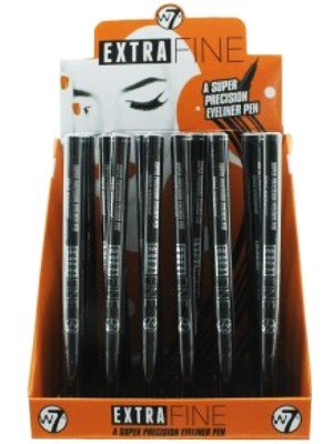 W7 Super Precision Waterproof Eyeliner Pen - Black