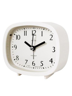 Wholesale Acctim Hilda Alarm Clock - White 