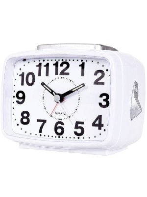 Wholesale Acctim Titan 2 Alarm Clock - White 