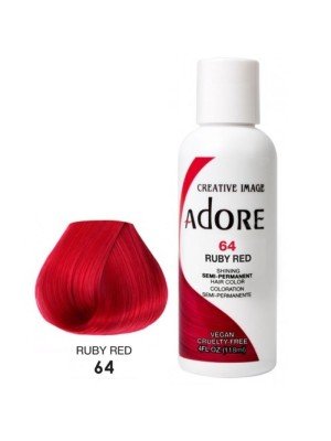 Wholesale Adore Semi-Permanent Hair Dye- Ruby Red (64)