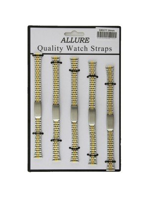 wholesale Metal Bracelets Watch Straps - Two Tone - 14mm