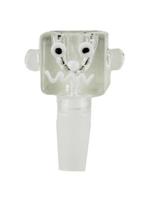 Wholesale Jaxx USA 'Squed' Clear Glass Cone - 14.4mm 