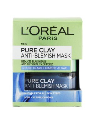 Wholesale L'Oréal Pure Clay Anti-Blemish Mask - 50ml 