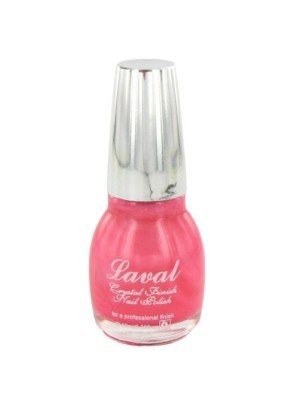 Laval Crystal Finish Nail Polish - Ultra Pink