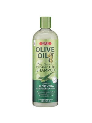 Wholesale ORS Olive Oil Creamy Aloe Shampoo - (370 ml) 
