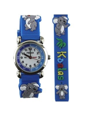 Wholesale Pelex Boys/Girls Cartoon Silicone Strap Watch - Koala 