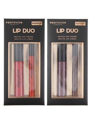 Wholesale Profusion Lip Duo Gift Set - Assorted Shades 