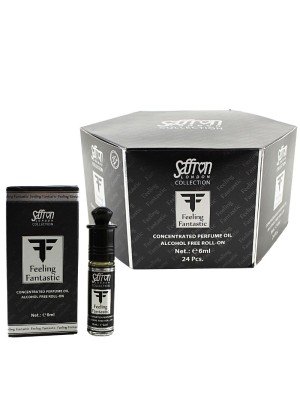 Wholesale Saffron Men's Roll On Concentrated Perfume Oil - Feeling Fantastic 