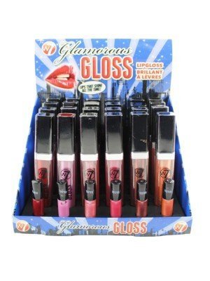 Wholesale W7 Glamorous Lip Gloss - Assorted