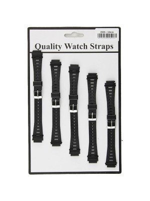 Wholesale Allure Casio Replacement (Non Genuine) Watch Straps 14mm - Black
