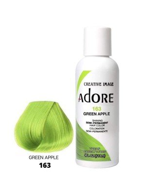 Wholesale Adore Semi-Permanent Hair Dye- Green Apple (163) 