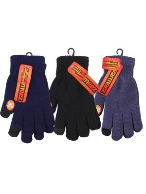 Wholesale Adults Touch Screen Magic Gloves - Assorted Colours