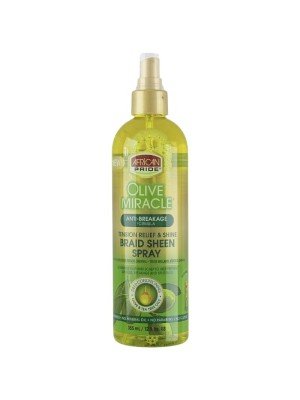 Wholesale African Pride Olive Miracle Braid Sheen Spray 355ml (12oz)