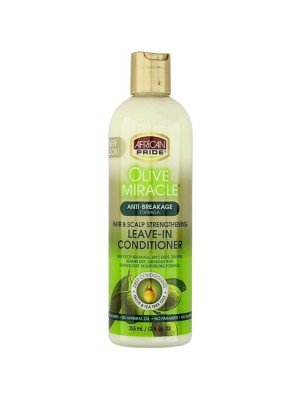 Wholesale African Pride Olive Miracle Hair & Scalp Strengthening Leave-in Conditioner (355ml)