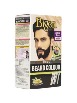 Wholesale Bigen Men's Beard Colour - Natural Black (B101)