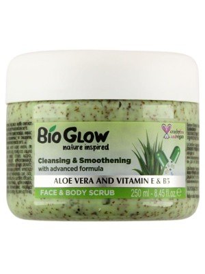 Wholesale Bio Glow Aloe Vera And Vitamin E & B5 Face & Body Scrub 
