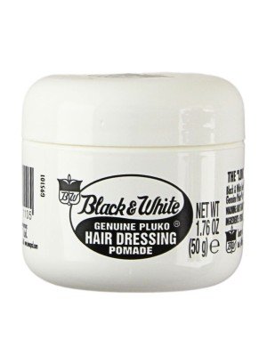 Wholesale Black & White Hair Dressing Pomade 1.76oz (50g)