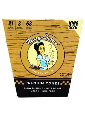 Wholesale Blazy Susan King Size Brown Cones 
