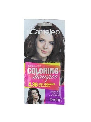Wholesale Cameleo Colouring Shampoo - 4.36 Dark Chocolate 