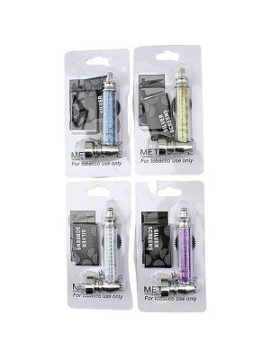 Wholesale Carded Metal Pipe 2pcs Set Display - Assorted 