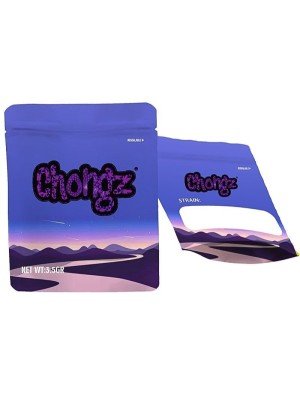 Wholesale Chongz Grip Seal Mylar Bag - Purple Sky (125mm x 100mm)