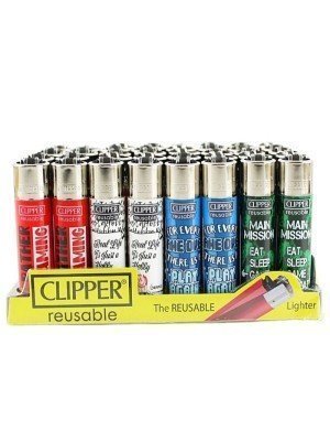 Wholesale Clipper Lighters "Game World 2'' - Assorted 
