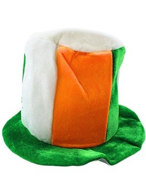 Deluxe St Patricks Day Top Hat