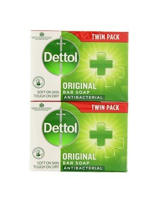 Wholesale Dettol Original Antibacterial Bar Soap Twin Pack 