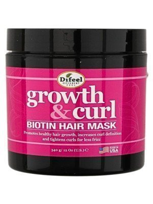 Wholesale Difeel Growth & Curl Biotin Hair Mask - 340g/12oz
