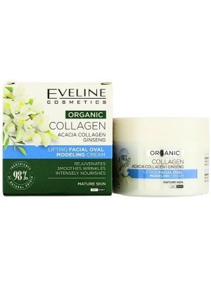 Wholesale Eveline Organic Collagen Lifting Facial Oval Modelling Cream 50ml