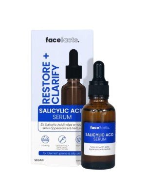 Wholesale Face Facts Restore + Clarify Salicylic Acid Serum 30ml