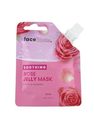 Wholesale Face Facts Rose Soothing Jelly Mask- 60ml