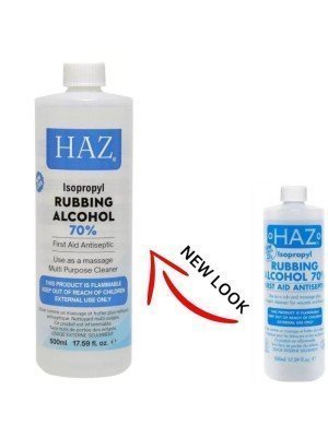 Wholesale Haz Isoprophyl Rubbing Alcohol 70% - 500ml