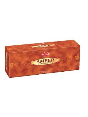 Wholesale HEM Incense Sticks - Amber 