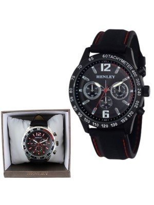 Wholesale Henley Men's Large Sports Silicone Watch 