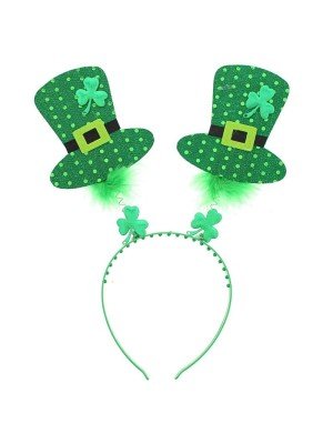 Wholesale Irish Hat with Clover Leaf Head Bopper