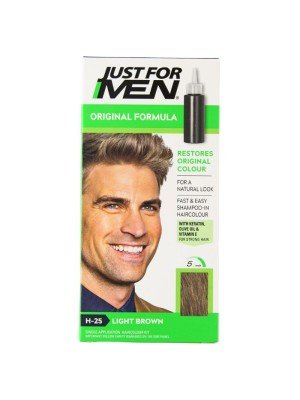 Wholesale Just For Men Shampoo-In Hair Colour - Light Brown (25)