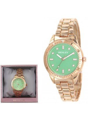 Wholesale Ladies Henley Candy Green Classic Watch 