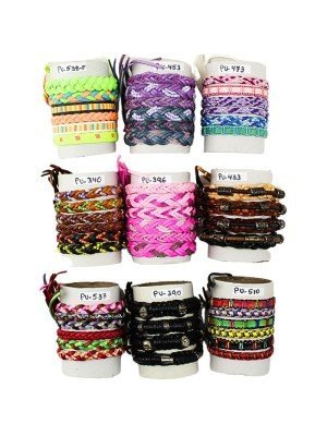 Wholesale Leather Bracelets - Assorted (4-6 Pieces)