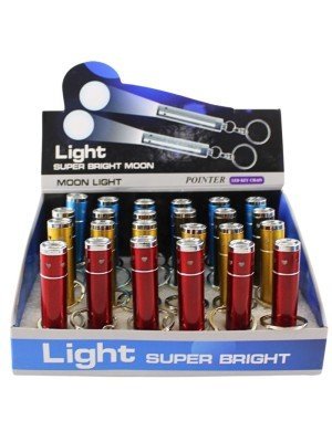 Wholesale LED Keychain Super Bright Moon Light 