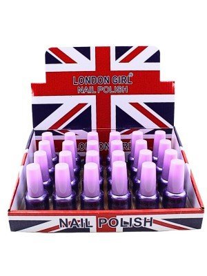 Wholesale London Girl Nail Polish Lilac Tray