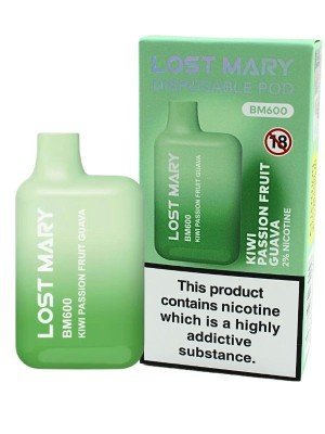 Lost Mary 600 Disposable Ecig  - Kiwi Passion Fruit Guava