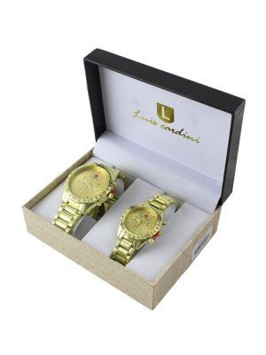 Wholesale Luis Cardini His & Her Watch Gift Set 