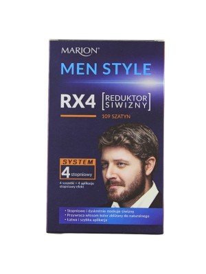 Wholesale Marion Men Style 4 Steps Grey Hair Reducer - 109 Chestnut 