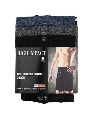 Wholesale Men's Plain Cotton Rich Plain Underwear 