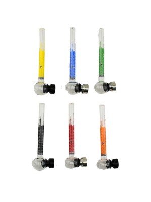 Wholesale D&K Big Glass Pipe (12cm) - Assorted