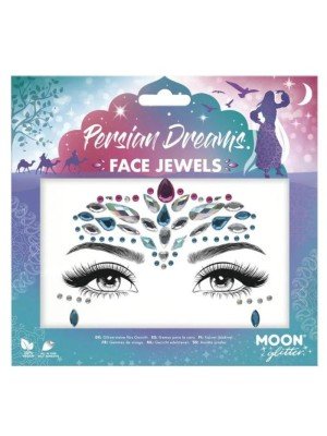 Wholesale Moon Glitter Face Jewels - Persian Dreams 