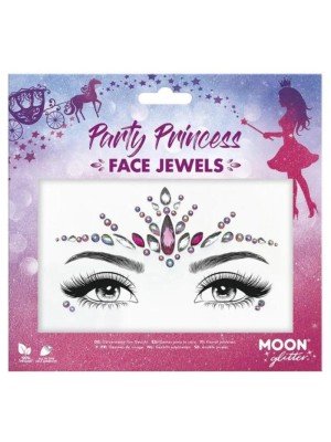 Wholesale Moon Glitter Face Jewels - Party Princess 