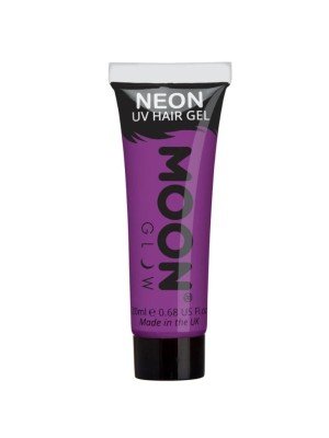 Wholesale Moon Glow Neon UV Hair Gel - Intense Purple 